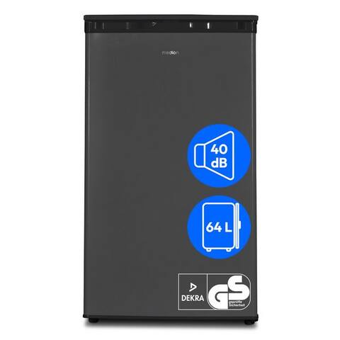 Medion® Medion® congélateur MD37688, 84 cm hoch, 48 cm breit, 64 L, 3 transparente Schubladen, Türanschlag wechselbar