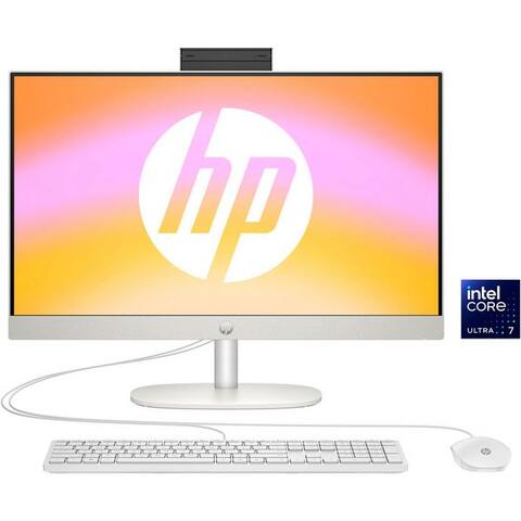 HP 24-cr1202ng All-in-One PC (23,8 pouces, Intel Core Ultra 7 155U, 4-core ARC Graphics, 16 GB RAM, 512 GB SSD,