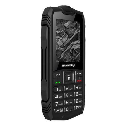 Hammer Hammer HAMMER Rock Outdoor Tastentéléphone Dual SIM Noir smartphone