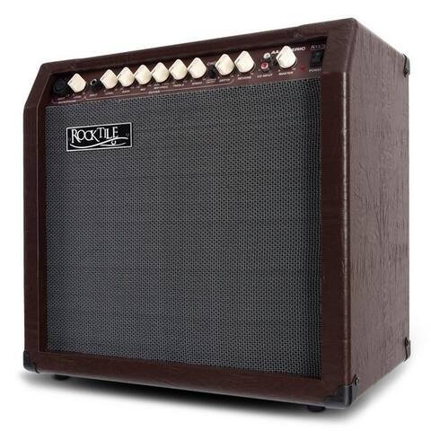 Rocktile Rocktile AA-30 Eric Akustikamplificateur amplificateur (Nombre de canaux: 2 (microphone et Gitarre), 30 W,