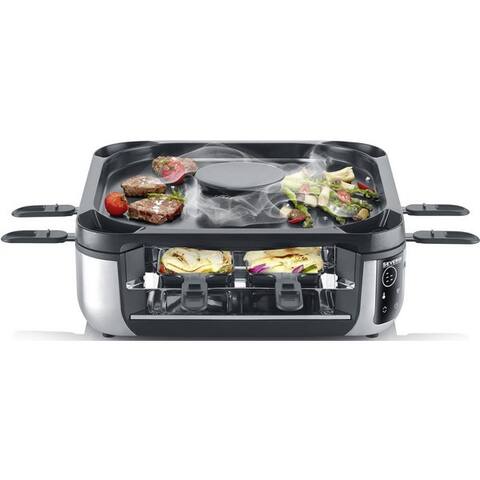 Severin Severin raclette RG 2379, 1900 W, avec intégréer Rauch- et Geruchsabsaugung