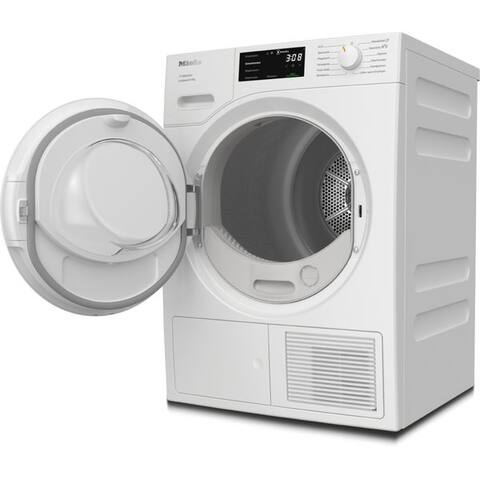 MIELE Wärmepumpensèche-linge TSC643WP EcoSpeed&8kg, Getestet auf 20 Jahre perfekte Wäschepflege, 25 Jahre