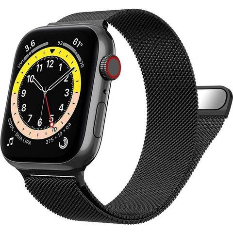 Widmann-Shop Bracelet pour montre connectée Armband pour Apple montre Band Ultra 11 10 9 8 SE 7 6 5 4 3 38 - 49 mm,