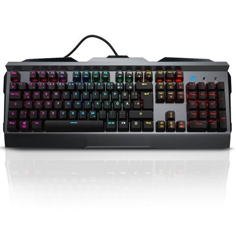 Titanwolf Titanwolf mechanisch, Aluminium Gehäuse, RGB LED Beleuchtung - Invader Gaming-clavier (präziser