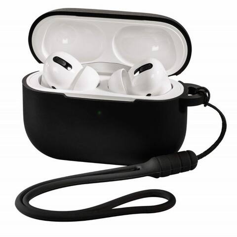 Hama Étui de protection pour casque Etui Silikon Skin Case Coque de protection Noir, Trageband zur Sicherung Cover pour