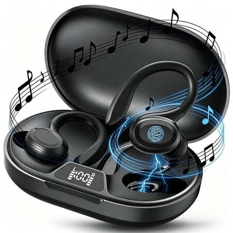 Vsiuo VSIUO 2026 Neue 5.4 SportCasque Surroet Soet, Open-Ear-Casque Gaming-Headset (Ergonomisches Ohrbügel-Design,