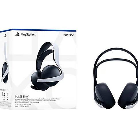 PLAYSTATION 5 PULSE Elite™ Casque sans fil Gaming-Headset (connexion multipoint, réduction du bruit, Stummschaltung,