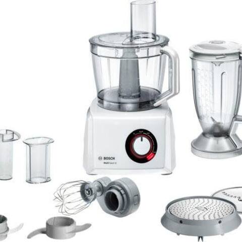 BOSCH Kompakt-robot de cuisine MultiTalent 8 MC812W501, 1000 W, 3,9 l Schüssel, blender 1,5 L, Universalmesser,
