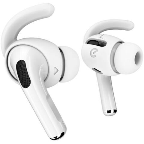 APPLE KeyBudz Étui de protection pour casque EarBuddyz Ohrhaken pour AirPods Pro 1. Gen., Sicherer Halt pour Apple AirPods Pro