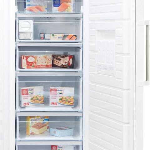 BOSCH congélateur Serie 6 GSN54AWCV, 176 cm hoch, 70 cm breit, Kein Abtauen, No Frost et hohe Flexibilität dank