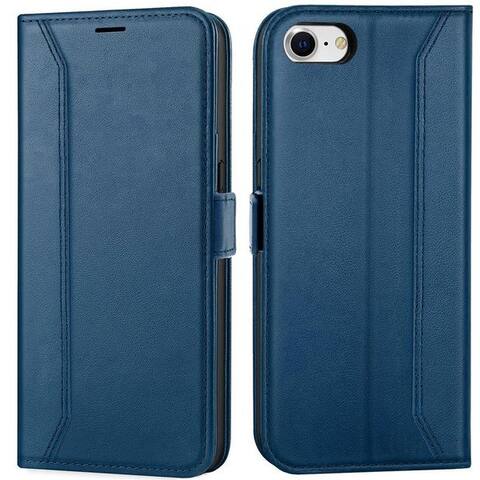 Coolgadget CoolGadget Coque pour smartphone Book Case Elegance Pochette pour iPhone SE 2020 2022 4,7 pouces, Coque Magnet Etui