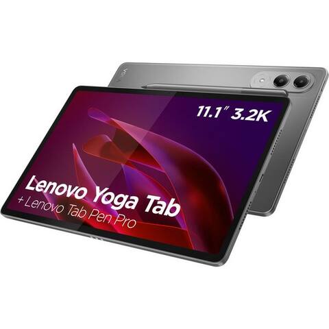 LENOVO Yoga Tab (11,1 pouces) tablette (11,1", Android, 3.2K LTPS écran, Qualcomm Snapdragon 8 Gen 3)