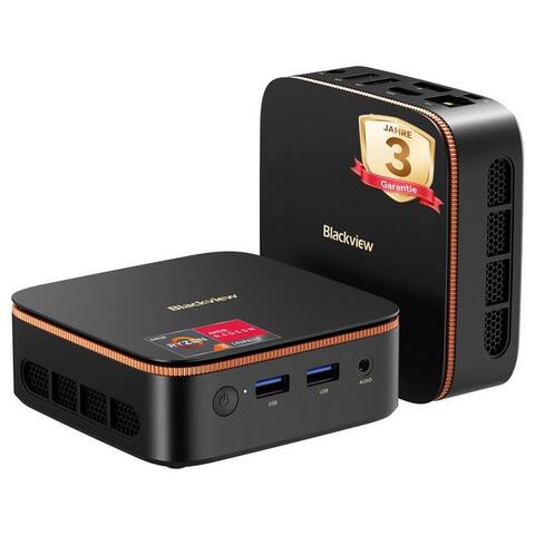 BLACKVIEW MP20 AMD Ryzen 2026 desktop PC 16GB + 512GB Win 11 Pro mini PC (AMD AMD Ryzen 3, AMD Ryzen 3300U, 16 GB RAM,