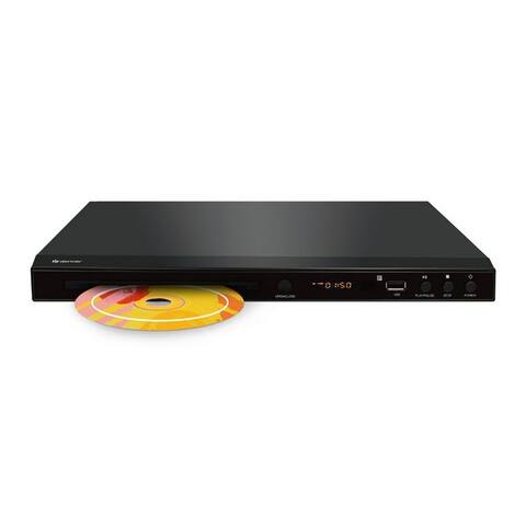 Denver Denver DVH-1245 DVD-Player (Full HD, Stereo-Dolby-Digital-Surroet-Soet-Decoder; PAL/NTSC kompatibel,
