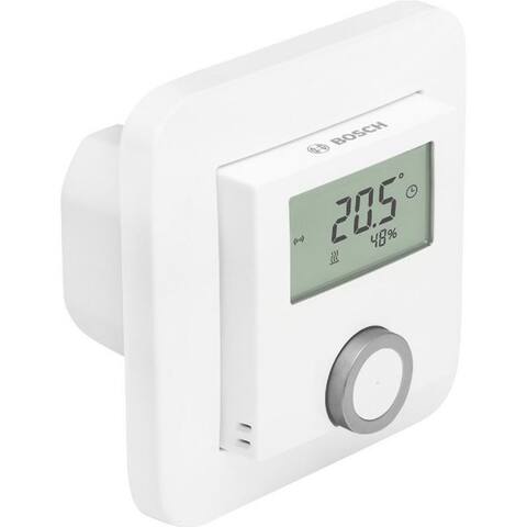 BOSCH Raumthermostat NEU Smart Home Raumthermostat THIW230 pour wasserführende Heizsysteme, Steuert kabelgebungen