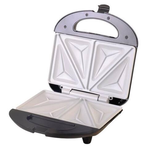 Camry Camry grill à sandwich CR 3018, 850 W, avec Keramikbeschichtung, Kontrollluminairen, Cool-tactile-Griff