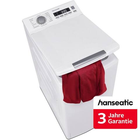 Hanseatic Hanseatic lave-linge Toplader HTW7512A, 7,5 kg, 1200 U/min, inkl. 3 Jahre Herstellergarantie