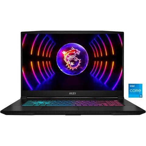 MSI Katana 17 B13VEK-1298 Gaming-ordinateur portable (43,9 cm/17,3 pouces, Intel Core i5 13420H, GeForce RTX