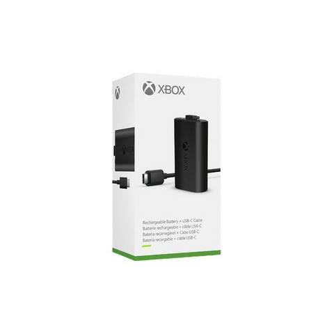 XBOX Microsoft Play & Charge Kit pour Xbox Zubehör. manette-station de charge (Play & Chargekit, Immer im Spiel bleiben,