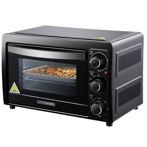 Steinborg STEINBORG Minifour SB-3015, 15 L, avec Krümelblech, 1300 W