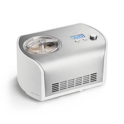 Springlane Springlane sorbetière Elli selbstkühlend - Kompressor & LCD-écran, 1,20 l, 135,00 W, Eiscreme in 45 Min -