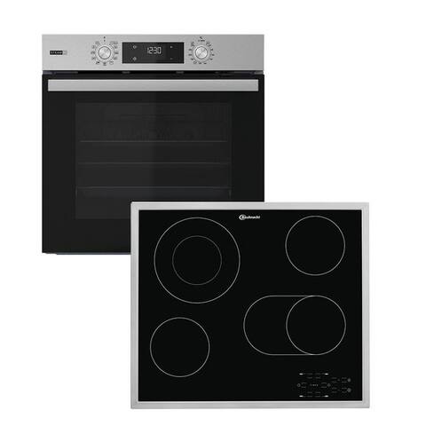 Bauknecht BAUKNECHT four-Set BAKO 760 Steam, avec 1-fach-Teleskopauszug, Hydrolyse, GentleSteam – pour ein saftiges
