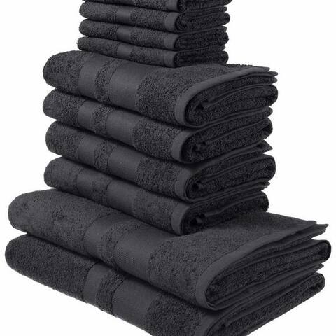 Otto Home OTTO home Handtuch Set Vanessa, 10-tlg Handtuch-Set, weich, in Standard- et Premium-Qualität, Walkfrottee