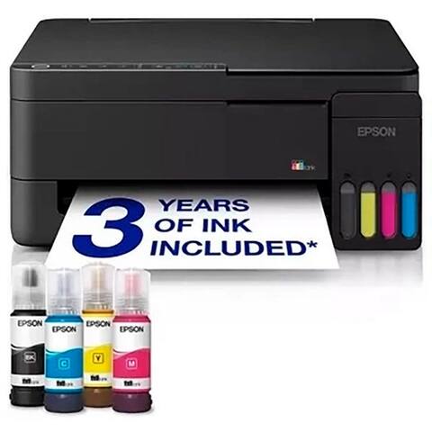 EPSON EcoTank ET-2912 imprimante multifonction, (WiFi (Wi-Fi), LAN (Ethernet), Wi-Fi Direct)