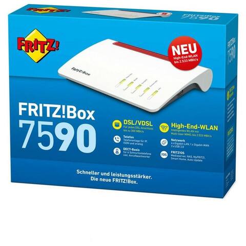 FRITZ ! FRITZ!Box 7590 Dual-Band WiFi DECT routeur WiFi-routeur