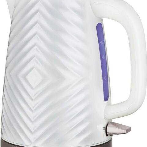 Russell RUSSELL HOBBS bouilloire Groove 26381-70, weiß, 1,7 l, 2.400 W, herausnehmbarer Kalkfilter, 1,7 l, 2400 W