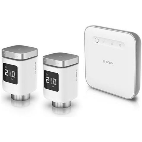 BOSCH Heizkörperthermostat Smart Home Starterset avec 2 Heizkörperthermostaten [+M], (Set)