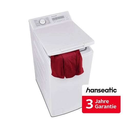 Hanseatic Hanseatic lave-linge Toplader HTW610C, 6 kg, 1000 U/min, inkl. 3 Jahre Herstellergarantie