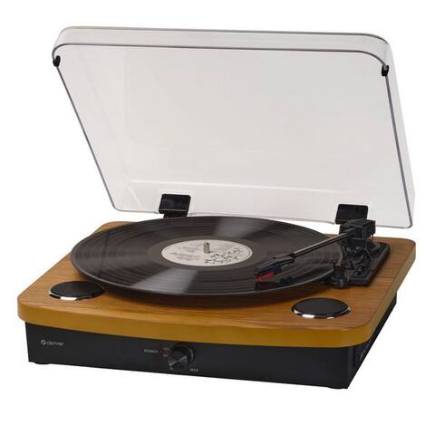 Denver Denver VPL-230LW platine vinyle (Riemenantrieb, avec Auto-Stop-Funktion et USB-Aufnahme)