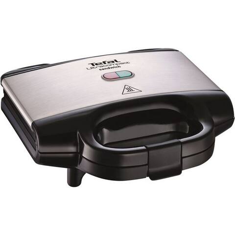 TEFAL grill à sandwich Ultracompact, einfache Reinigung, Verriegelungstaste, isolierter Griff, 700 W, kompakte