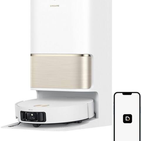 DREAME robot aspirateur avec Wischfunktion L50 Pro Ultra, 600 W, 19500Pa Saugkraft, Vollautomatische Basisstation,
