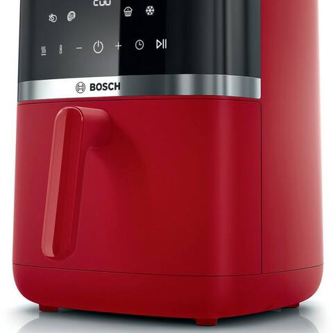 BOSCH air fryer Air Fryer Serie 4, MAF462R0, 6,1l, 2 Heizelemente, 7 Programme, Rouge, 2050 W, Auftaufunktion,
