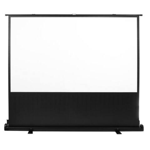 Maclean Maclean MC-964 Pull-Up-Leinwand (Tragbare 100'' 16:9 Bodenprojektionswand)