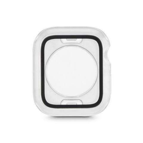 Hama montre connectée-Coque Schutzhülle pour Apple montre 10/Apple montre 11, 46 mm, Transparent