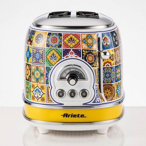 Ariete Ariete grille-pain 155PO Positano, 2 Schlitze