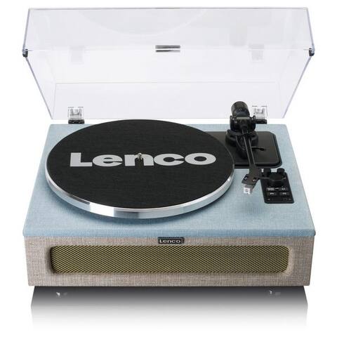 Lenco Lenco LS-440BUBG platine vinyle (Riemenantrieb, Bluetooth, Retro Design, HiFi Soet, Bluetooth 5.0, Plug&Play,
