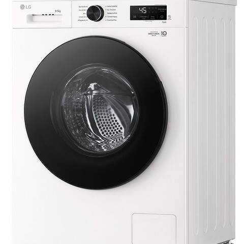 LG Waschsèche-linge Serie 5 W4WB3095Y, 9 kg, 5 kg, 1310 U/min, Reversive Trommel: Wäsche verklumpt nicht et wird