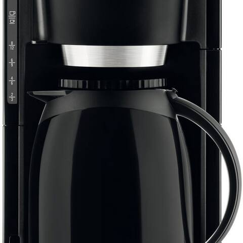 ROWENTA cafetière filtre CT3808 Adagio, 1,25l Kaffeekanne, 1x4, Edelstahl- Thermokanne, 10-15 Tassen, 1,25 L,