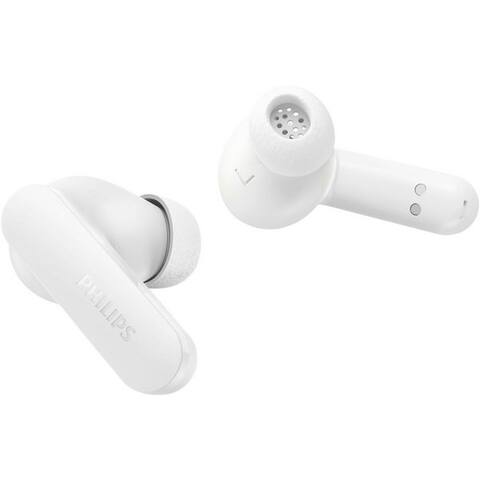 PHILIPS TAT2100WT/00 sans fil Écouteurs intra-auriculaires (Geräuschisolierung, Google Assistant, Siri, Bluetooth)