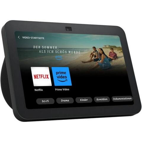 Amazon Amazon Echo Show 8 (3. Generation), Smarter HD-tactilescreen 3D-Audio enceinte (WiFi, 30 W, maison