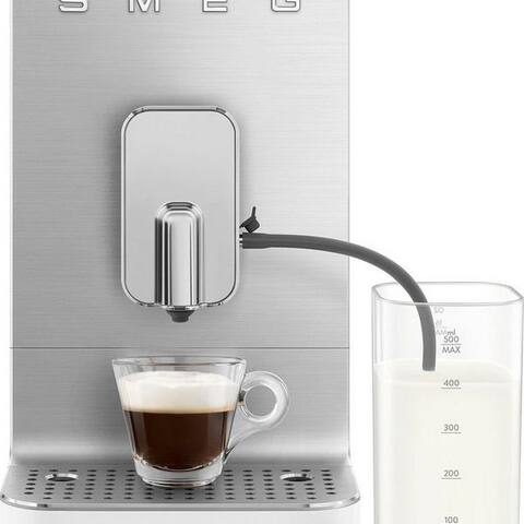 Smeg Smeg machine expresso automatique BCC13WHMEU, inkl. Milchbehälter