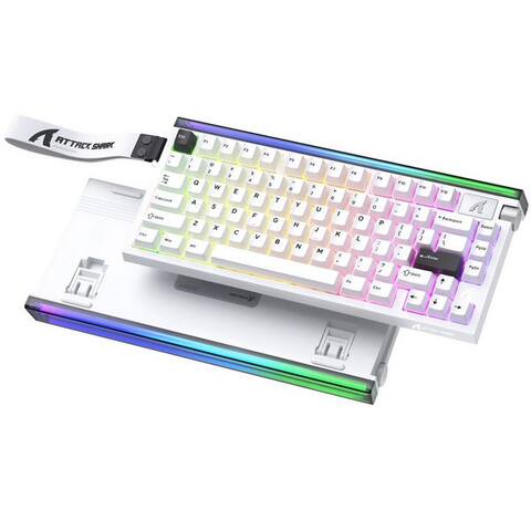 SHARK ATTACK SHARK R85 HE 8000Hz Rapid Trigger-clavier,0,005mm RT,Hall-Magnetic switch Gaming-clavier