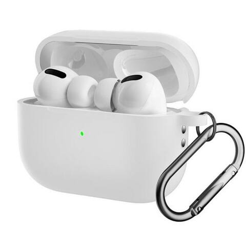 APPLE CoverKingz Étui de protection pour casque Coque pour Apple AirPods Pro 2 Silikon Case Cover Etui Bumper, Ladecase Pochette