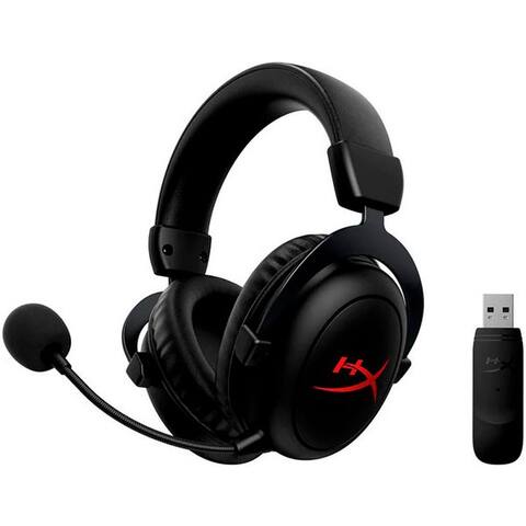 HYPERX Cloud II Core sans fil Gaming-Headset (microphone abnehmbar, Stummschaltung)