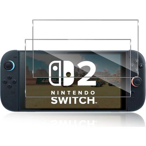 NINTENDO MSM écranschutzglas 2X Schutzglas pour Nintendo switch 2 Panzerfolie écran Schutz 9H