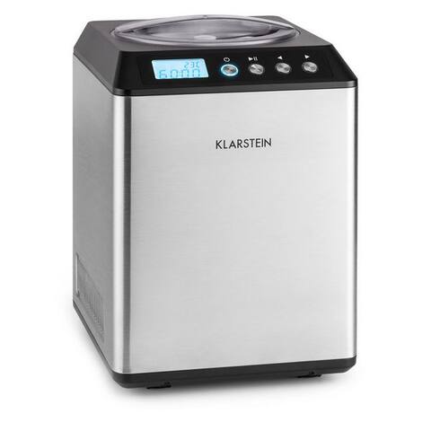 Klarstein Klarstein sorbetière Vanilly Sky Family Eiscremebereiter 2,5 L 250 W Edelstahl silber, 2.5 l, 250 W,